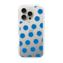 Slim Protection Case［ Original - Favorite Color Polka Dots - Blue ］