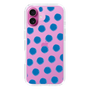 Slim Protection Case［ Original - Favorite Color Polka Dots - Blue ］