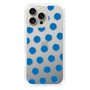 Slim Protection Case［ Original - Favorite Color Polka Dots - Blue ］