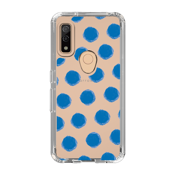 Slim Protection Case［ Original - Favorite Color Polka Dots - Blue ］
