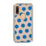 Slim Protection Case［ Original - Favorite Color Polka Dots - Blue ］