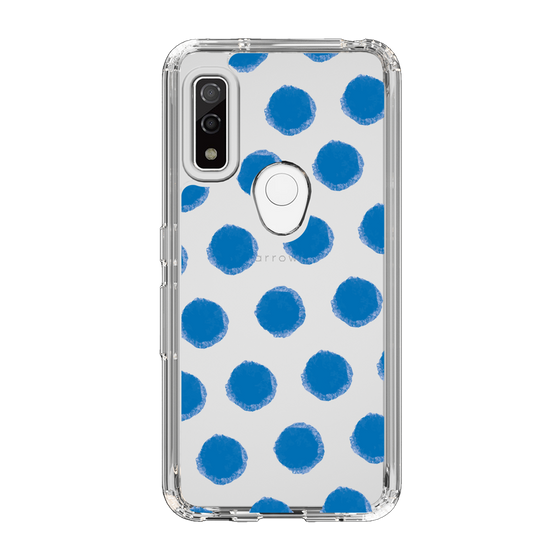 Slim Protection Case［ Original - Favorite Color Polka Dots - Blue ］