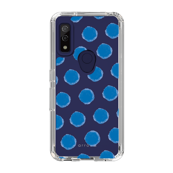 Slim Protection Case［ Original - Favorite Color Polka Dots - Blue ］
