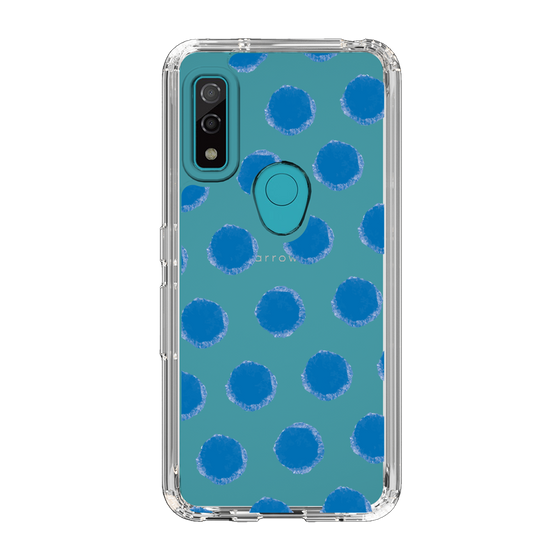 Slim Protection Case［ Original - Favorite Color Polka Dots - Blue ］