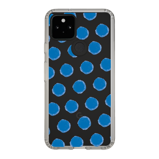 Slim Protection Case［ Original - Favorite Color Polka Dots - Blue ］
