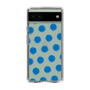 Slim Protection Case［ Original - Favorite Color Polka Dots - Blue ］