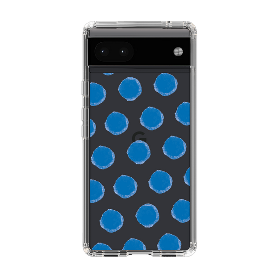 Slim Protection Case［ Original - Favorite Color Polka Dots - Blue ］