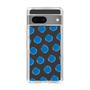 Slim Protection Case［ Original - Favorite Color Polka Dots - Blue ］