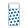 Slim Protection Case［ Original - Favorite Color Polka Dots - Blue ］