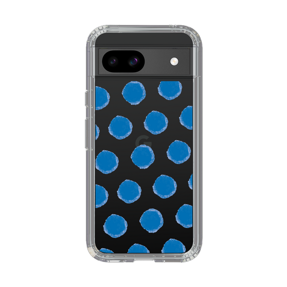 Slim Protection Case［ Original - Favorite Color Polka Dots - Blue ］