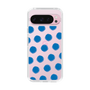 Slim Protection Case［ Original - Favorite Color Polka Dots - Blue ］