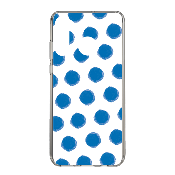 Slim Protection Case［ Original - Favorite Color Polka Dots - Blue ］