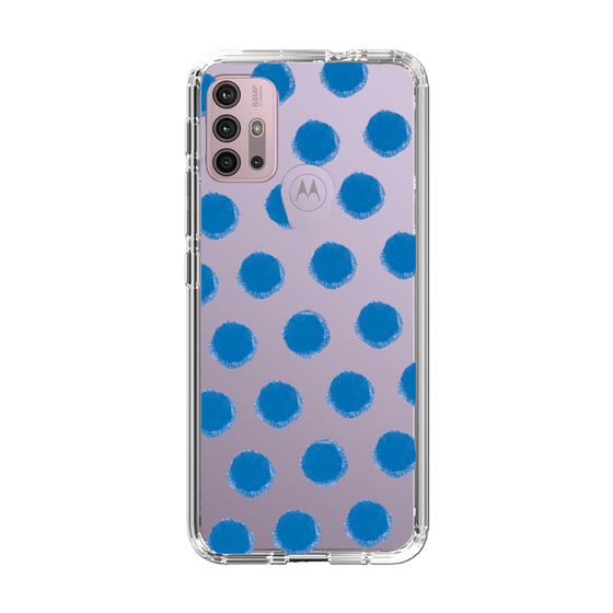 Slim Protection Case［ Original - Favorite Color Polka Dots - Blue ］