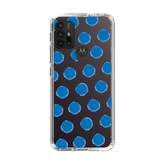 Slim Protection Case［ Original - Favorite Color Polka Dots - Blue ］
