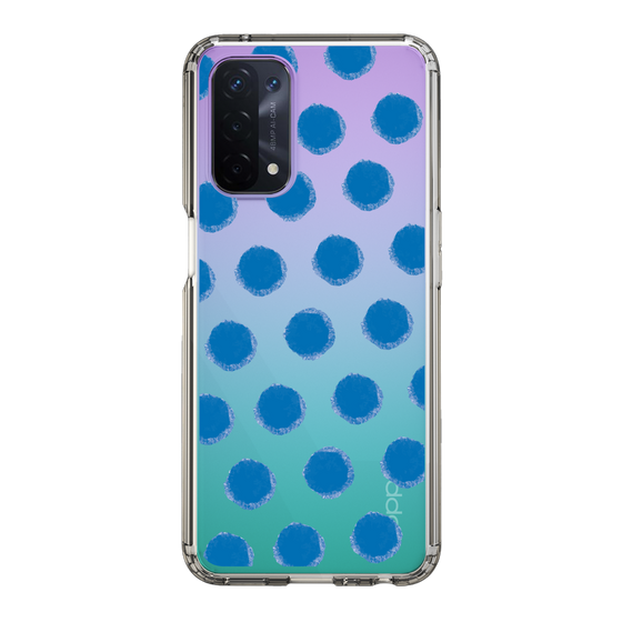 Slim Protection Case［ Original - Favorite Color Polka Dots - Blue ］