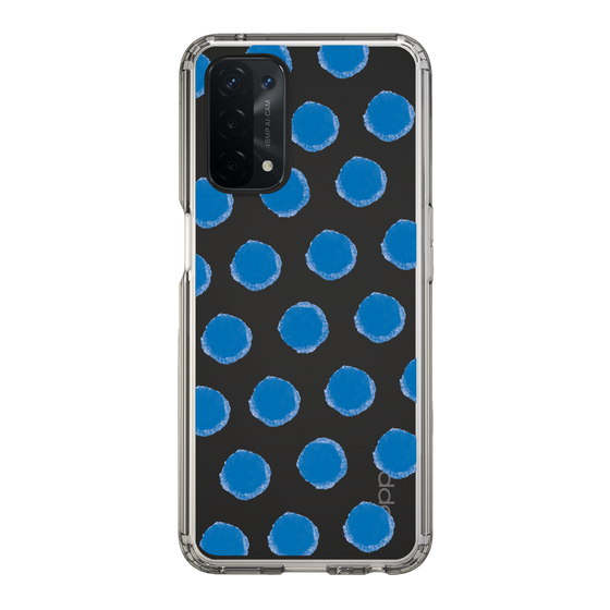 Slim Protection Case［ Original - Favorite Color Polka Dots - Blue ］