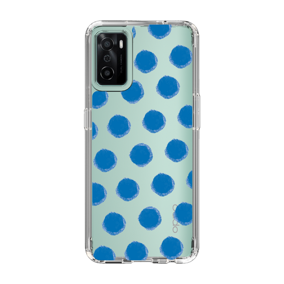 Slim Protection Case［ Original - Favorite Color Polka Dots - Blue ］