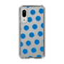 Slim Protection Case［ Original - Favorite Color Polka Dots - Blue ］