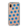 Slim Protection Case［ Original - Favorite Color Polka Dots - Blue ］
