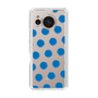 Slim Protection Case［ Original - Favorite Color Polka Dots - Blue ］