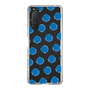 Slim Protection Case［ Original - Favorite Color Polka Dots - Blue ］