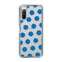 Slim Protection Case［ Original - Favorite Color Polka Dots - Blue ］