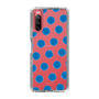 Slim Protection Case［ Original - Favorite Color Polka Dots - Blue ］