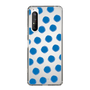 Slim Protection Case［ Original - Favorite Color Polka Dots - Blue ］