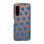 Slim Protection Case［ Original - Favorite Color Polka Dots - Blue ］