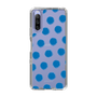 Slim Protection Case［ Original - Favorite Color Polka Dots - Blue ］