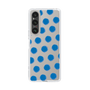 Slim Protection Case［ Original - Favorite Color Polka Dots - Blue ］