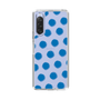 Slim Protection Case［ Original - Favorite Color Polka Dots - Blue ］