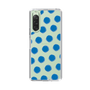Slim Protection Case［ Original - Favorite Color Polka Dots - Blue ］