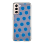 Slim Protection Case［ Original - Favorite Color Polka Dots - Blue ］