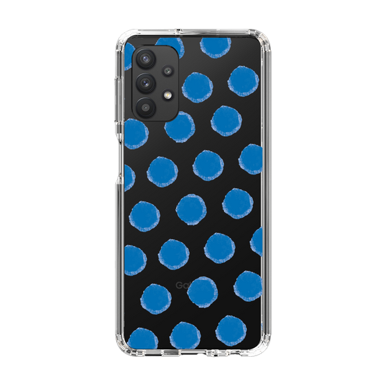 Slim Protection Case［ Original - Favorite Color Polka Dots - Blue ］