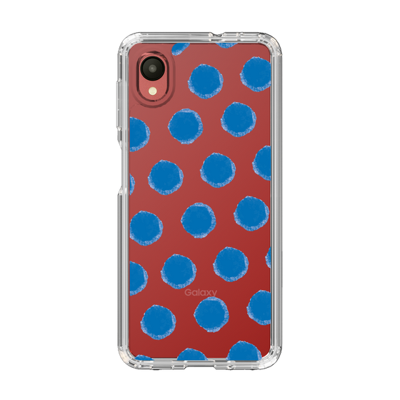 Slim Protection Case［ Original - Favorite Color Polka Dots - Blue ］
