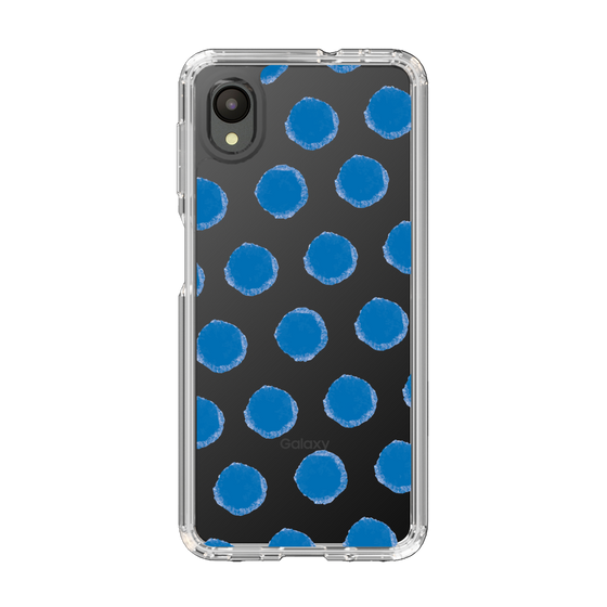 Slim Protection Case［ Original - Favorite Color Polka Dots - Blue ］