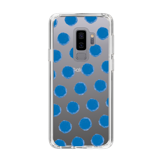 Slim Protection Case［ Original - Favorite Color Polka Dots - Blue ］