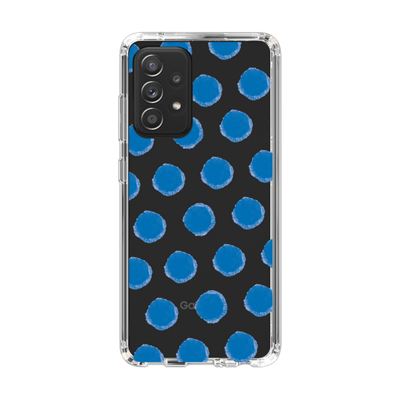 Slim Protection Case［ Original - Favorite Color Polka Dots - Blue ］