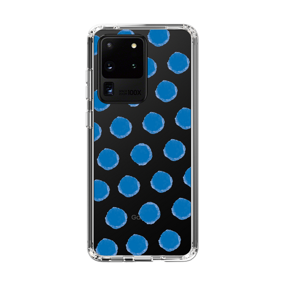 Slim Protection Case［ Original - Favorite Color Polka Dots - Blue ］
