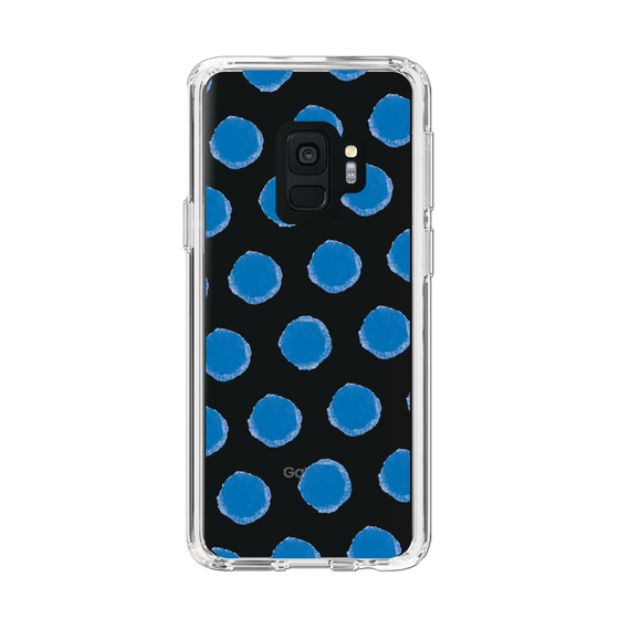 Slim Protection Case［ Original - Favorite Color Polka Dots - Blue ］