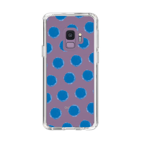 Slim Protection Case［ Original - Favorite Color Polka Dots - Blue ］
