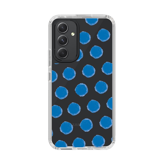 Slim Protection Case［ Original - Favorite Color Polka Dots - Blue ］