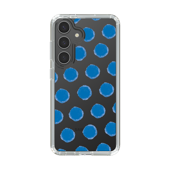 Slim Protection Case［ Original - Favorite Color Polka Dots - Blue ］