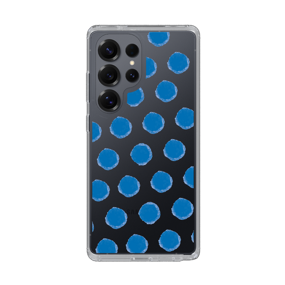 Slim Protection Case［ Original - Favorite Color Polka Dots - Blue ］