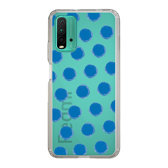 Slim Protection Case［ Original - Favorite Color Polka Dots - Blue ］