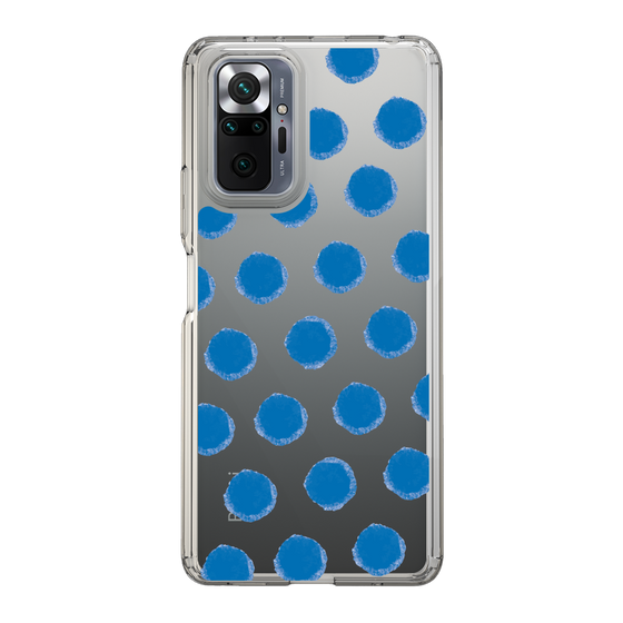Slim Protection Case［ Original - Favorite Color Polka Dots - Blue ］