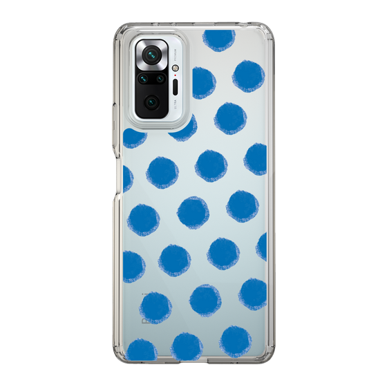 Slim Protection Case［ Original - Favorite Color Polka Dots - Blue ］