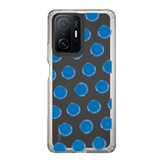 Slim Protection Case［ Original - Favorite Color Polka Dots - Blue ］