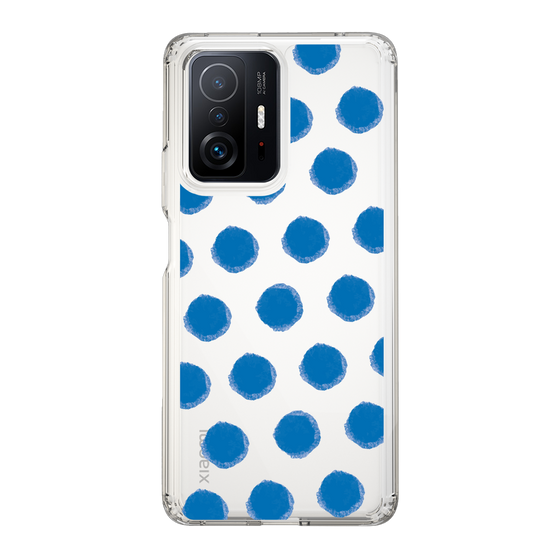 Slim Protection Case［ Original - Favorite Color Polka Dots - Blue ］